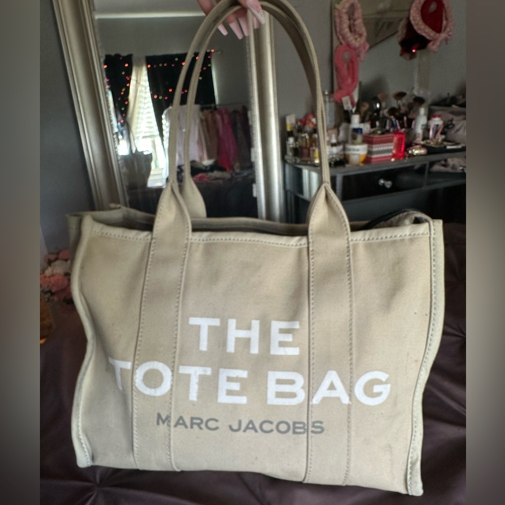 LARGE Canvas Marc Jacobs Tote Bag